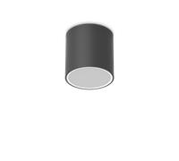 TECHO ROUND FARETTO DA SOFFITTO PER ESTERNO IP54 1 LUCE GU10 D.15CM NERO