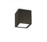 Plafoniera Moderna Techo Metallo Nero 1 Luce Gu10 Big
