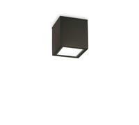 Plafoniera Moderna Techo Metallo Nero 1 Luce Gu10 Small