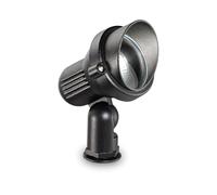 Piantana Moderna Da Esterno Terra Alluminio Nero 1 Luce Gu10
