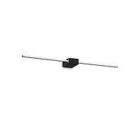 Ideal Lux THEO AP D075 NERO Mod. 311760 Lampada Da Parete 2 Luci