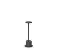 Ideal Lux TOFFEE PT D080 H025 NERO Mod. 347769 Lampada Da Terra 1 Luce