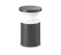 Piantana Moderna Torre Alluminio Antracite 1 Luce E27 H22Cm
