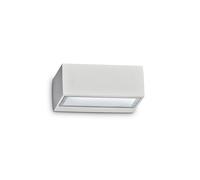 IDEAL LUX TWIN AP1 BIANCO, applique da esterno moderno lampada per esterno