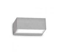 Ideal Lux TWIN AP1 GRIGIO Mod. 326979 Lampada Da Parete 1 Luce