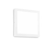 Plafoniera Moderna Universal Acciaio Bianco Led Integrato 25W 4000K Ip20