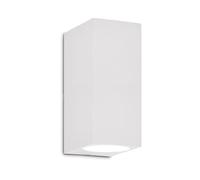 Applique Moderna Up Alluminio Bianco 2 Luci G9 3W 3000K Luce Calda
