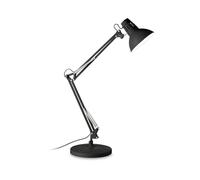 LAMPADA DA TAVOLO WALLY TL1 TOTAL BLACK