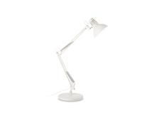 Ideal Lux WALLY TL1 TOTAL WHITE Mod. 193991 Lampada Da Tavolo 1 Luce