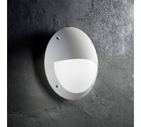 Ideal Lux Wandleuchte Lucia-2 Ap1 Bianco E27 23W IP66 1 Luce 30x9cm