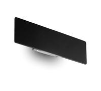 IDEAL LUX Applique moderna Zig Zag AP D29 Metallo nero LED 12,5W 3000K Luce calda