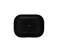 iDeal Of Sweden AirPods Custodia AirPods Pro Atelier Custodia in pelle PU compatibile con AirPods Pro e per l'uso con caricabatterie Qi con indicatore di carica LED (Eagle Black)