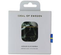 iDeal of Sweden Airpods Custodia per 1st Gen / 2nd - Golden Oliva Marmo