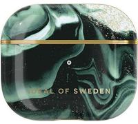 IDEAL OF SWEDEN, Custodia per AirPods 3 Modello Golden Olive Marble Attraente, Verde