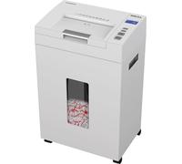 IDEAL SHREDCAT 8292 - Distruggidocumenti compatto per un massimo di 200 fogli di carta, taglio a particelle P-4, silenzioso ed efficiente dal punto di vista energetico, bianco, 1 pezzo