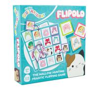 IDEAL Squishmallows Flipolo game: The Frantic Flip Matching game Family Game