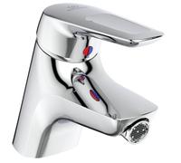 Ideal Standard A5655AA Ceramix Blue Miscelatore monocomando bidet, con tubi flessibili, cromato