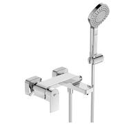 Ideal Standard A7122AA Edge Miscelatore monocomando esterno per vasca/doccia, cromo