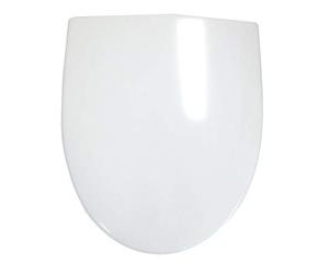 Ideal Standard - Ala, Copriwater compatibile avvolgente a chiusura rallentata, Copri wc forma a D, Bianco