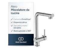 Ideal Standard Alero miscelatore cucina, alta pressione, 207 mm - Cromo