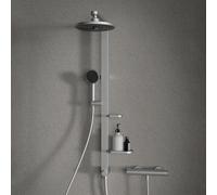 Ideal Standard Alu+ colonna doccia per rubinetto, BD585SI, Alu+ silver opaco [Rubinetteria Bagno > Colonne Doccia]