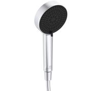 Ideal Standard - Alu+, Doccetta a mano in alluminio per doccia a due funzioni, Diametro 10cm, Matt Silver