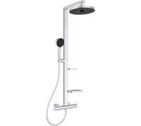 Ideal Standard Alu+ set doccia a parete con termostato || BD583SI