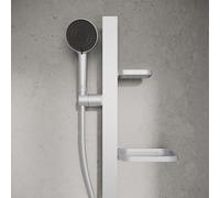 Ideal Standard Alu+ set doccia, 2 tipi di getto, BD586SI, Alu+ silver opaco [Rubinetteria Bagno > Set Doccia]