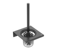 Ideal Standard Alu+ set portascopino WC, BD593XG, Alu+ [Accessori Bagno > Set Portascopino]