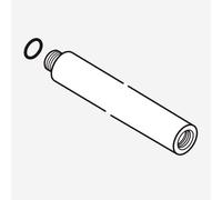 Ideal Standard asta saliscendi accorciata per sistema doccia Idealrain, A861142AA, Idealrain cromo [Rubinetteria Bagno > Ricambi Rubinetteria Bagno]