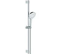 Ideal Standard B1763AA Idealrain EVO JET Round Asta doccia con doccetta a 3 funzioni, asta murale da 900 mm, cromato