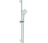 Ideal Standard B1764AA Idealrain EVO JET Diamond Asta doccia con doccetta a 3 funzioni, asta murale da 900 mm, cromato