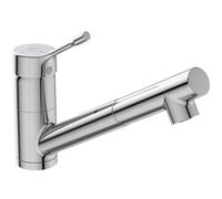 Rubinetto Cucina con Doccetta Ideal Standard CERALOOK Singola leva rimovibile 1 foro 172mm Cromo