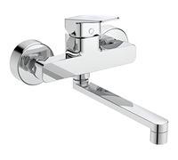 Ideal Standard BD340AA Miscelatore da Cucina a Parete, Cromo, Cartuccia 38mm