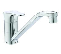 Ideal Standard - Cerabase, Miscelatore cucina monocomando a bocca bassa, Da appoggio, Cromato