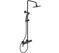 Ideal Standard Cerafine O sistema doccia, miscelatore monocomando, BC750XG, Cerafine O silk black [Rubinetteria Bagno > Sistemi Doccia]