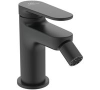 Ideal Standard Cerafine O Nuovo Miscelatore bidet, alt. bocca 68 mm, raddrizzatore flusso 3,8l/min, installazione Easy Fix, design arrotondato - Nero Opaco (48x130,5x121mm)