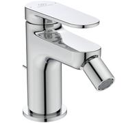 Ideal Standard Cerafine O Nuovo Miscelatore bidet, alt. bocca 68 mm, risparmio 3,8l/min, design arrotondato, installazione Easy Fix - Cromo (48x147x121mm)