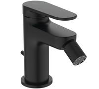 Ideal Standard Cerafine O Nuovo Miscelatore bidet, alt. bocca 68 mm, risparmio 3,8l/min, design arrotondato, installazione Easy Fix - Nero Opaco (48x147x121mm)