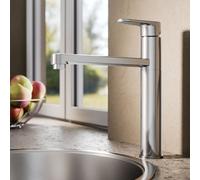 Ideal Standard Cerafine O rubinetto da cucina, orientabile, BC501AA, Cerafine O cromo [Rubinetteria da Cucina > Rubinetti da Cucina]