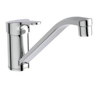 Ideal Standard - Ceraflex, Miscelatore monocomando per lavello con bocca tubolare orientabile, Cromata