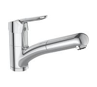 Ideal Standard CeraFlex rubinetto da cucina, orientabile, estraibile, BC144AA, CeraFlex cromo [Rubinetti da Cucina]