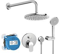 Ideal Standard Ceraflex set doccia da incasso con soffione cromo BD191AA
