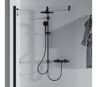 Ideal Standard Ceraflow 25+ sistema doccia, BD747XG, Ceraflow 25+ silk black [Rubinetteria Bagno > Sistemi Doccia]