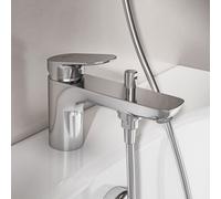 Ideal Standard Ceralife O rubinetto bordo vasca, miscelatore monocomando, BE031AA, Ceralife O cromo [Rubinetteria Bagno > Rubinetteria Vasca]