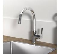 Ideal Standard Ceralife rubinetto da cucina, bassa pressione, orientabile, BE246AA, Ceralife cromo [Rubinetteria da Cucina > Rubinetti da Cucina]