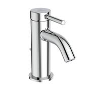 Ideal Standard - Ceraline, Miscelatore monocomando piccolo, Rubinetto lavabo compatto con cartuccia FirmaFlow, Easyfix, Cromato
