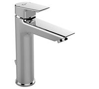 Ideal Standard - Ceramix, Miscelatore monocomando grande per lavabo, Cromato