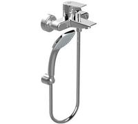 Ideal Standard A6547AA Ceramix Miscelatore monocomando per esterno vasca/doccia, con accessori, cromo