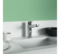 Ideal Standard - Ceraplan, Miscelatore monocomando per lavello da cucina, Bocca alta mobile, Cromato